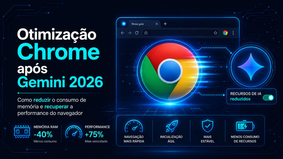 Google Chrome em 2026: como recuperamos desempenho desativando recursos de IA